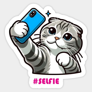 Cat Selfie Sticker